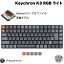 300OFFݥоݡ Keychron K3 V2 Macܸ ͭ / Bluetooth 5.1 磻쥹 ξб ƥ󥭡쥹 ץե Gateron 㼴 87 RGB饤 ᥫ˥륭ܡ # K3-B3-JIS  (Bluetoothܡ) US