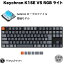 Keychron K1 SE V5 Macܸ ͭ / Bluetooth 5.1 磻쥹 ξб ƥ󥭡쥹 ץե Gateron ļ 91 RGB饤 ᥫ˥륭ܡ # K1SE-B2-JIS  (Bluetoothܡ) JIS