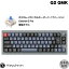 Keychron Q2 QMK シルバーグレー Mac日本語配列 有線 テンキーレス ホットスワップ Gateron G Pro 青軸 70キー RGBライト カスタムメカニカルキーボード ノブバージョン # Q2-N2-JIS キークロン (キーボード) JIS配列