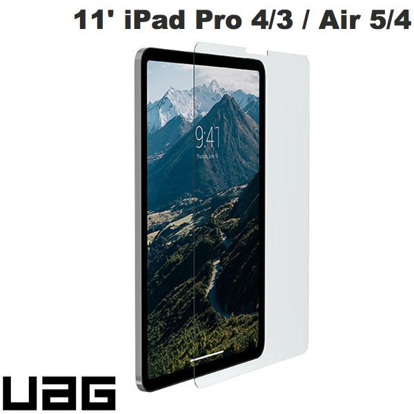 [ネコポス送料無料] UAG 11インチ iPad Pro M2 第4世代/ M1 第3世代 / iPad Air 第5 / 4世代 Screen Shield Plus クリア 0.4mm # UAG-IPDA5SP ユーエージー (タブレット用液晶保護ガラスフィルム)