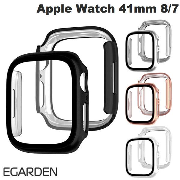 [lR|X] EGARDEN Apple Watch 41mm Series 8 / 7 KXtB̌^P[X GK[f (AbvEHb`P[X Jo[) Sʕی fB[X