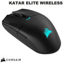 Corsair KATAR ELITE WIRELESS ワイヤレス 2.4GHz無線 Bluetooth 有線対応 ゲーミングマウス # CH-931C111-AP コルセア (マウス)