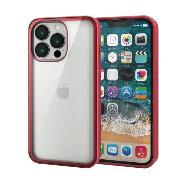 �ں߸˸¤��ELECOM ���쥳�� iPhone 13 Pro �ϥ��֥�åɥ����� 360���ݸ� ���̥��饹 ��å� # PM-A21CHV360MRD ���쥳�� (���ޥۥ����������С�) ��Ǯ �� �Խ�