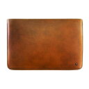 buzzhouse design MacBook Air 13 2017年モデルまで対応 ハンドメイドレザーケース Brown (ブラウン/MADE IN JA...