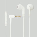 ELECOM エレコム ステレオヘッドホンマイク カナル型 FAST MUSIC ホワイト # EHP-F10IMAWH エレコム (イヤホンマイク付)(2)