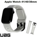 ネコポス送料無料 UAG Apple Watch 41 / 40 / 38mm CIVILIAN (シビリアン) 2022 シリコンバンド パウダー UAG-AWSC22-PD ユーエージー (アップルウォッチ ベルト バンド) シリコン レディース