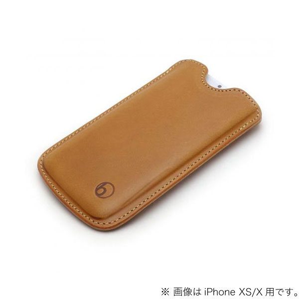 高級イタリアンレザー使用 buzzhouse design iPhone 11 Pro Max / XS Max ハンドメイドレザーケース ブラウン # bh-XSMAX-BR バズハウスデザイン (スマホケース・カバー)
