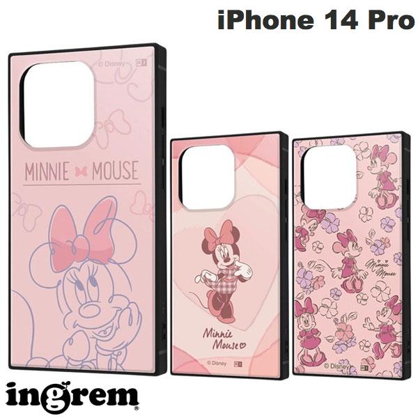 ingrem iPhone 14 Pro 디즈니 캐릭터 내충격 하이브리드 케이스 KAKU 잉글렘 (스마트폰 케이스·커버) 미니 마우스
