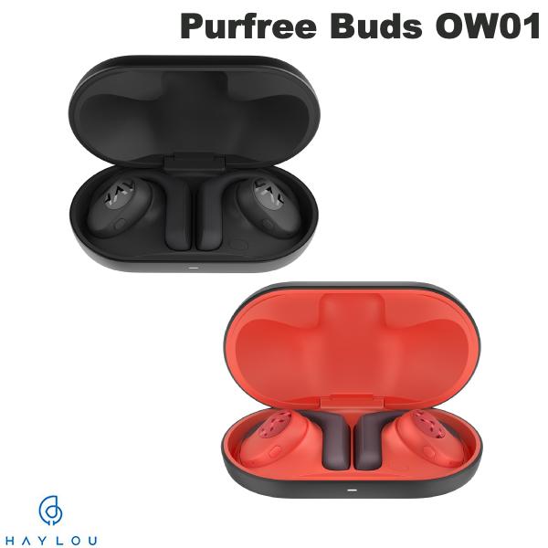  HAYLOU Purfree Buds OW01 Bluetooth 5.2 完全ワイヤレス オープンイヤーイヤホン IP55 防塵防水 ハイロー (左右分離型ワイヤレスイヤホン) 音漏れ防止 ノイズキャンセリング 耳を塞がない 片耳使用可