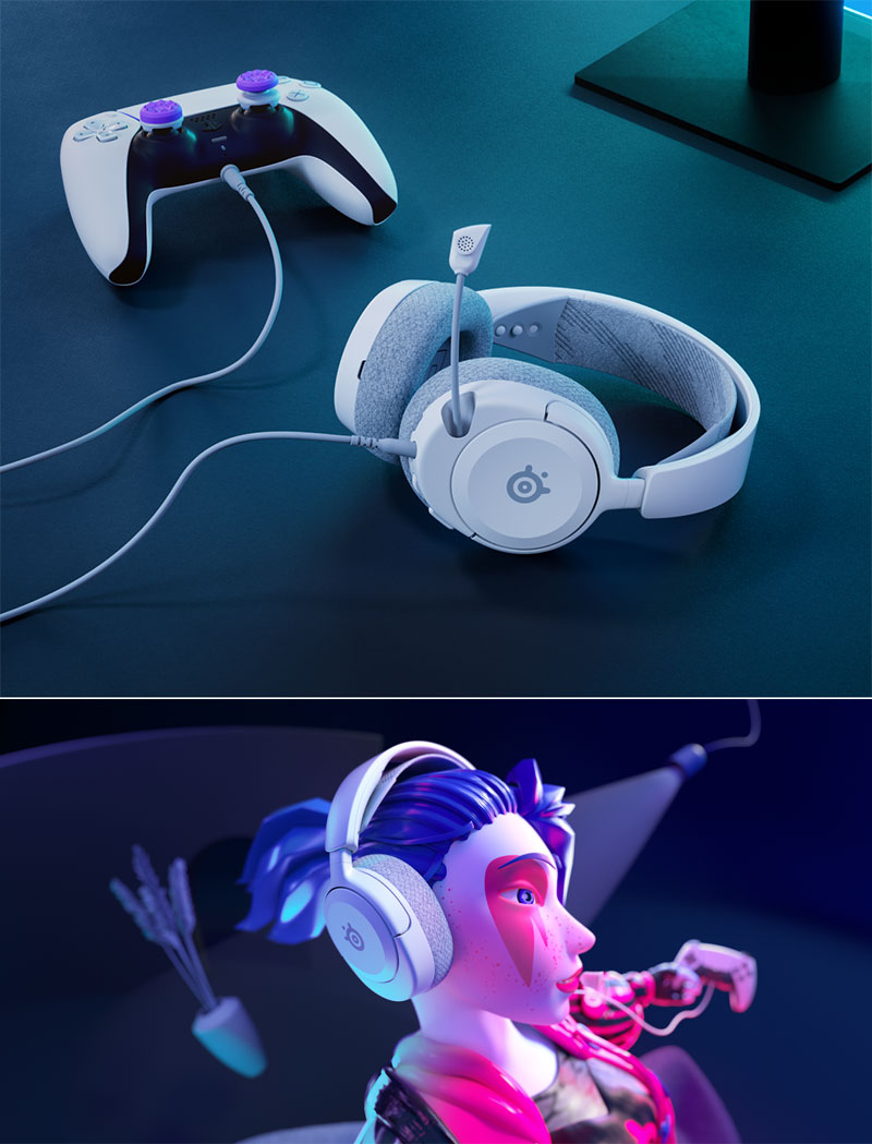 SteelSeries Arctis Nova 1P 有線 ゲーミングヘッドホン PlayStation 5専用 スティールシリーズ (ヘッドホン) アークティスノバ sbf23