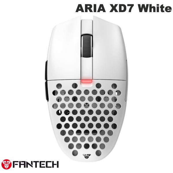 Fantech ARIA XD7 有線 / 2.4GHz無線 / Bluetooth ワイヤレス両対応 ゲーミングマウス White # XD7 WE ファンテック …