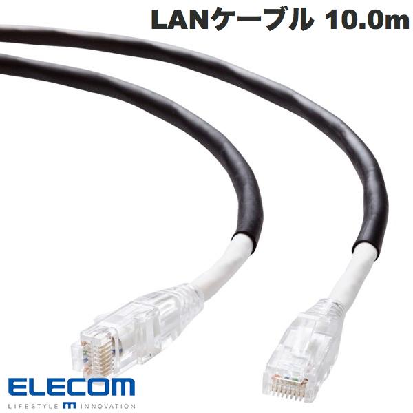 Rakuten - ELECOM エレコム LANケーブル CAT6A 屋外対応 10m ブラック # LD-GPAOS/BK10 エレコム (ランケーブル)