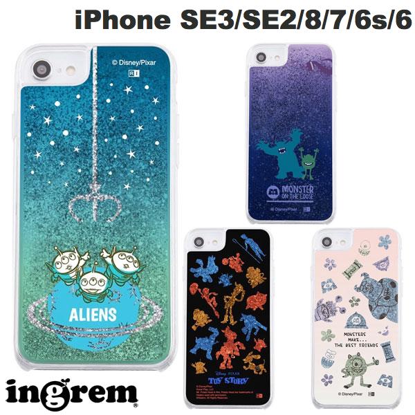 ingrem iPhone SE 3rd Generation / SE 2nd Generation / 8 / 7 / 6s / 6 Disney & Pixar Character Glitter Case (Smartphone Case/Cover)
