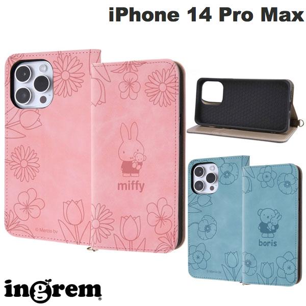 ingrem iPhone 14 Pro Max 미피 내충격 수첩형 가죽 케이스 Raffine 잉글렘 (스마트폰 케이스·커버)
