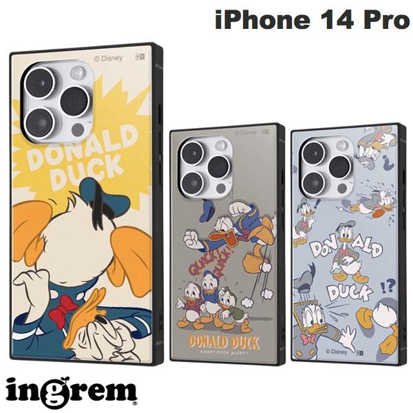 ingrem iPhone 14 Pro 디즈니 캐릭터 내충격 하이브리드 케이스 KAKU 잉글렘(스마트폰 케이스·커버)