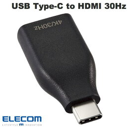 [ネコポス送料無料] ELECOM エレコム 映像変換アダプター USB Type-C to HDMI 4K2K 30Hz コンパクト ブラック # MPA-CHDMIADBK エレコム (変換・切替)