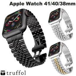 truffol Apple Watch 41 / 40 / 38mm クラシックバンド ジュビリー トラッフル (アップルウォッチ ベルト バンド) レディース