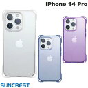 ネコポス送料無料 SUNCREST iPhone 14 Pro NEWT 4ホールケース サンクレスト (スマホケース カバー) 四角ストラップホール付 ショルダーストラップ対応