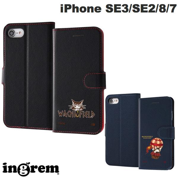 ingrem iPhone SE 3rd Generation / SE 2nd Generation / 8 / 7 Dayan the Cat Leather Flip Case with Magnetic Closure (Ingrem) (Smartphone Case/Cover) Cat
