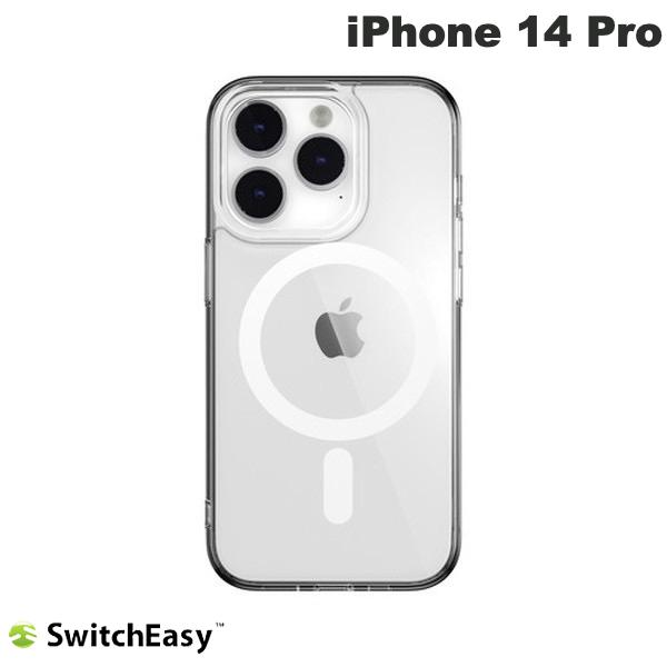 ネコポス送料無料 SwitchEasy iPhone 14 Pro CRUSH MagSafe対応 耐衝撃ケース Transparent SE_INPCSPTSM_TR スイッチイージー (スマホケース カバー)