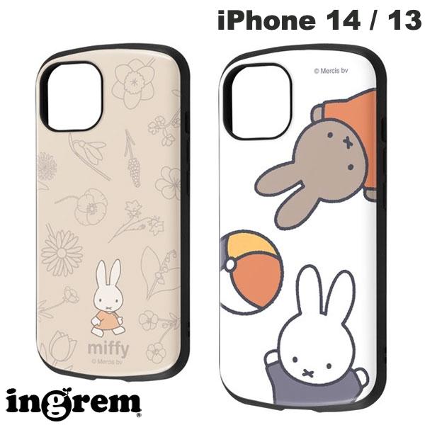 ingrem iPhone 14 / 13 미피 내충격 케이스 MiA 잉글렘 (스마트폰 케이스·커버) 캐릭터 귀여운