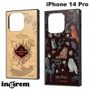  ingrem iPhone 14 Pro ハリー・ポッター 耐衝撃ハイブリッドケース KAKU イングレム (スマホケース・カバー)