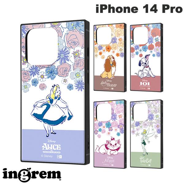 ingrem iPhone 14 Pro 디즈니 캐릭터 내충격 하이브리드 케이스 KAKU 잉글렘(스마트폰 케이스·커버)