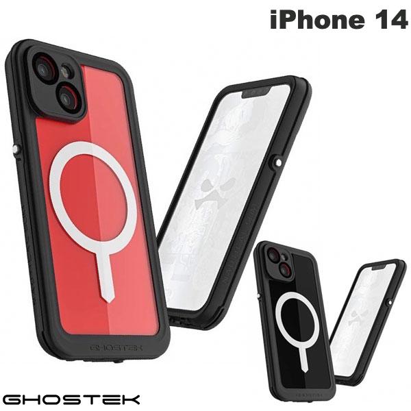 ネコポス送料無料 GHOSTEK iPhone 14 Nautical Slim 防水 防雪 防塵 ケース MagSafe対応 ゴーステック (スマホケース カバー) お風呂 アウトドア コネクタカバー ノーティカルスリム