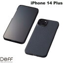 ネコポス送料無料 Deff iPhone 14 Plus Ultra Slim Light Case DURO マットブラック DCS-IPD22LKVMBK ディーフ (スマホケース カバー) アラミド繊維 超軽量 超頑丈 高耐久性