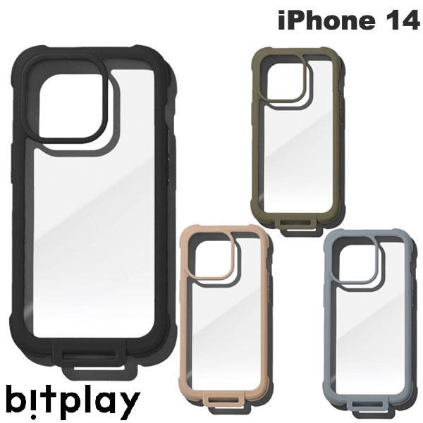 ネコポス発送 bitplay iPhone 14 Wander Case ビットプレイ (スマホケース カバー) ステッカー付き ショルダーストラップ対応