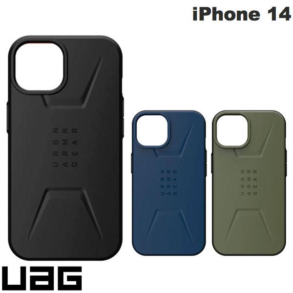 UAG iPhone 14 CIVILIAN (シビリアン) 耐衝撃ケース MagSafe対応 ユーエージー (スマホケース・カバー)