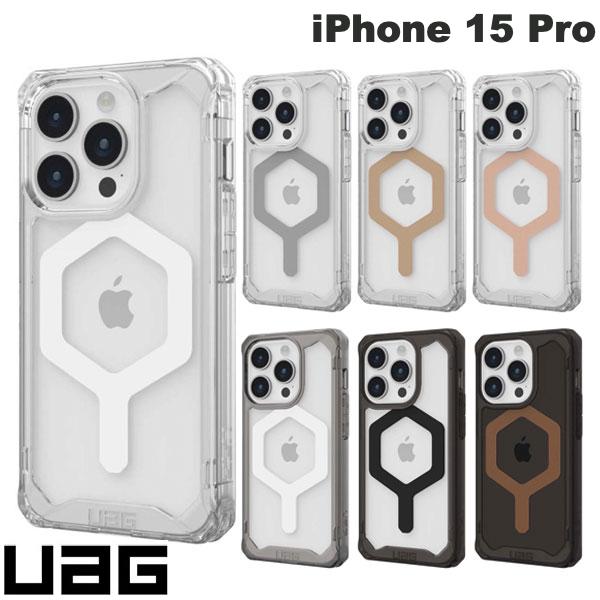 UAG iPhone 15 Pro PLYO (프라이오) 케이스 MagSafe 대응 유에이지 (스마트폰 케이스 커버) 투명 ts0904