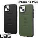 [ネコポス送料無料] UAG iPhone 15 Plus CIVILIAN (シビリアン) 耐衝撃ケース MagSafe対応 ユーエージー (スマホケース・カバー)