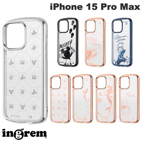Ingrem iPhone 15 Pro Max Disney TPU Soft Case METAMORU (Smartphone Case/Cover) Cute Character Design