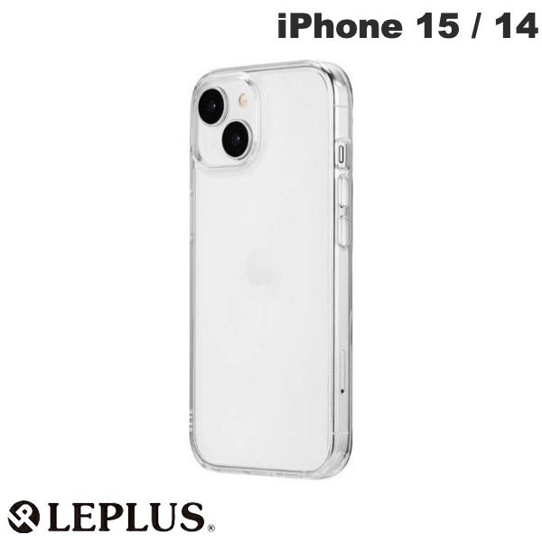 LEPLUS iPhone 15 / 14 UTILO Tough 클리어 # LN-IM23CTHCL 르플라스 (스마트폰 케이스 커버) 투명