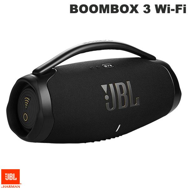 【マラソン★2000円OFFクーポン対象】 JBL BOOMBOX 3 Wi-Fi Bluetooth 5.3 ワイヤレス スピーカー IP67 防塵 完全防水 ブラック # JBLBB3WIFIBLKJN ジェービーエル (スピーカー Wi-Fi接続)