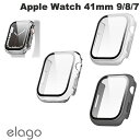elago Apple Watch 41mm Series 9 / 8 / 7 CLEAR SHIELD CASE エラゴ (アップルウォッチケース カバー) ...