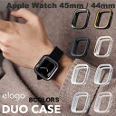 elagoApple Watch 45mm Series 9 / 8 / 7 / 44mm SE 第2世代 / SE / 6 / 5 / 4 DUO CASE エラゴ (アップルウォッチケース カバー) メンズ
