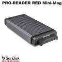 Sandisk Professional PRO-READER RED Mini-Mag Edition PRO-DOCK対応 RED Mini-Mag用メディアリーダー # SDPR4G8-0000-GBAND サンディスク プロフェッショナル