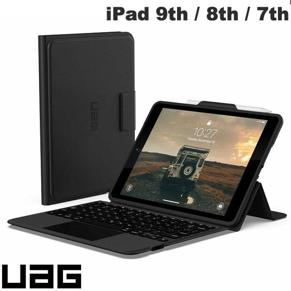 UAG iPad 9th / 8th / 7th トラックパッド搭載 Bluetooth キーボード付き ケース 日本語配列 UAG-BTKB-02-JP/9 ユーエージー (タブレット用キーボード付ケース)