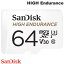 [ͥݥ̵] SanDisk 64GB HIGH Endurance microSDXC R=100MB/s W=40MB/s Class 10 V30 U3 ץդ ѥå # SDSQQNR-064G-GN6IA ǥ (꡼)