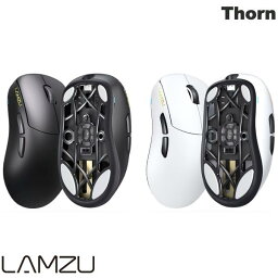 LAMZU Thorn (4K Compatible) 1000Hz対応 超軽量 ワイヤレスゲーミングマウス ラムズ (マウス) ソーン