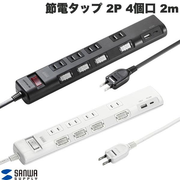 SANWA ���ť��å� 4�ĸ� Type-Ax1 Type-Cx1 PD20W�б� 2m (�Ÿ����å�)