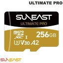 SUNEAST 256GB ULTIMATE PRO MicroSDXC UHS-III V30/C10/A2 microSD メモリーカード R:185MB/s W:150MB/s # SE-MSDU1256B185 サンイースト (メモリーカード) Nintendo Switch スイッチ ドラレコ 監視カメラ(2)