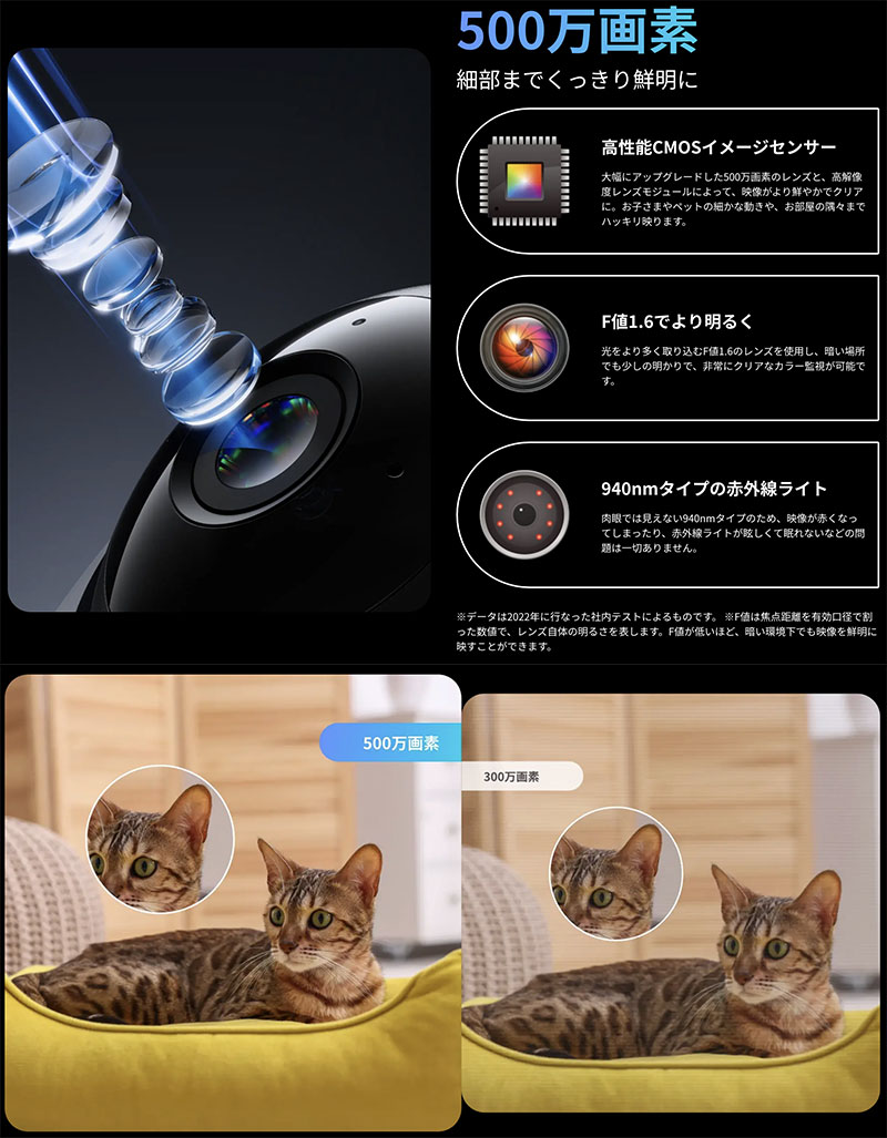 SwitchBot 見守りカメラPlus 5M...の紹介画像3