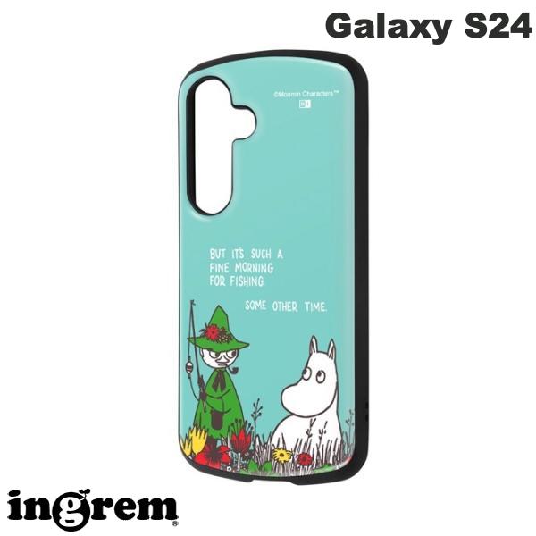 Rakuten - ［2024］ ingrem Galaxy S24 ムーミン 超! 保護ケース MiA ムーミン&スナフキン # IN-AGS24AC4/MT16 イングレム (アンドロイドスマホケース・カバー) キャラクター かわいい