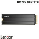 Lexar 1TB NM790 ヒートシンク付き M.2 2280 PCIe Gen 4x4 NVMe SSD # LNM790X001T-RN9NG レキサーメディア (内蔵SSD)(2)