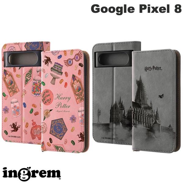 ingrem Google Pixel 8 ハリー・ポッター 手帳型レザーケース Raffine イングレム (アンドロイドスマホケース・カバー)