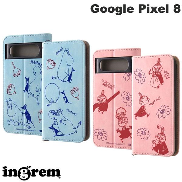 乐天商城 - ［2023］ ingrem Google Pixel 8 ムーミン 手帳型レザーケース Raffine イングレム (アンドロイドスマホケース・カバー) キャラクター かわいい