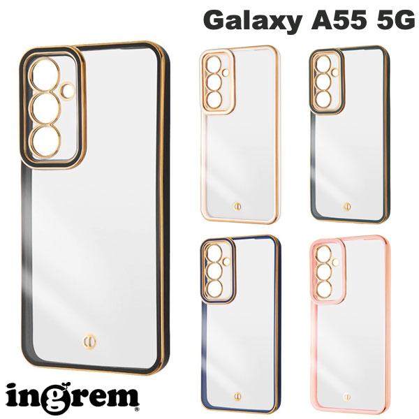 乐天商城 - ［2024］ ingrem Galaxy A55 5G TPUソフトケース 精密設計 メタリック LUSTANT イングレム (アンドロイドスマホケース・カバー)